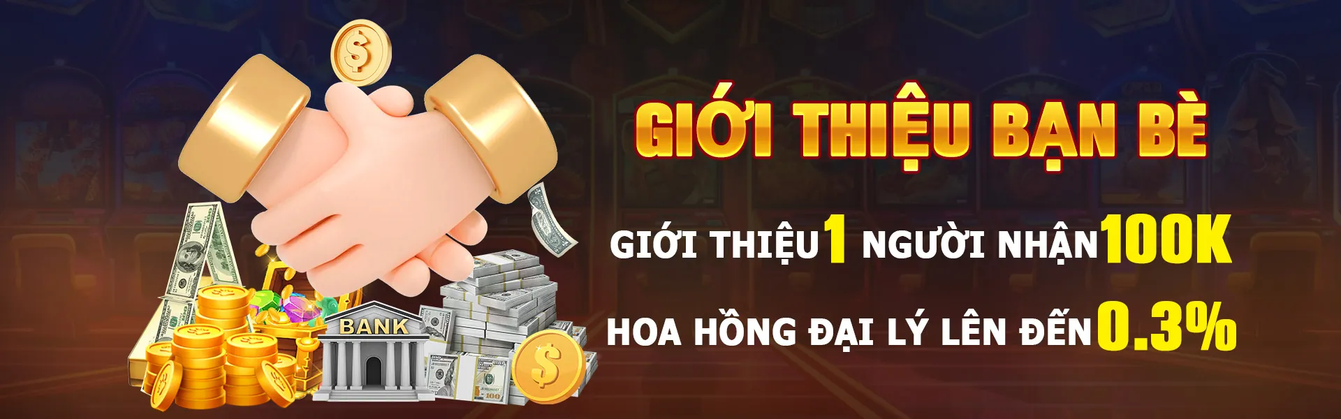 Thưởng giới thiệu bạn bè nhận hoa hồng
